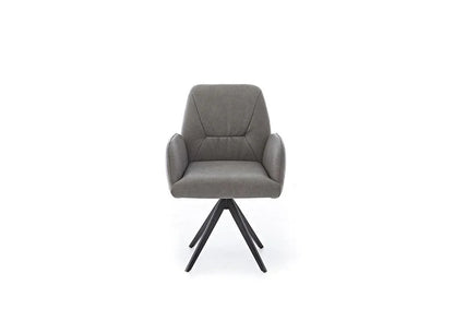 W.SCHILLIG seat&eat ole 11620 MED Leder Z77/25 elephant grey - Komfortmöbel24