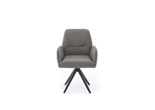 W.SCHILLIG seat&eat ole 11620 MED Leder Z77/25 elephant grey - Komfortmöbel24