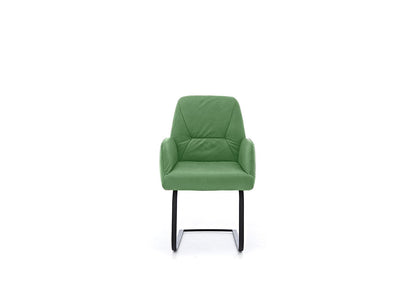 W.SCHILLIG seat&eat «ole» 11620 MEZ in Leder Z69/33 green - Komfortmöbel24